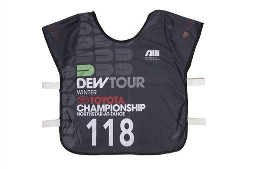 2008-09 Winter Dew Tour Winners Multi Signed Singlet With 5 Signatures (Beckett)
